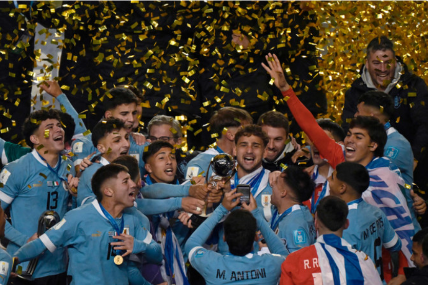 L’Uruguay ha vinto il suo primo titolo mondiale Under 20 battendo l’Italia 1-0