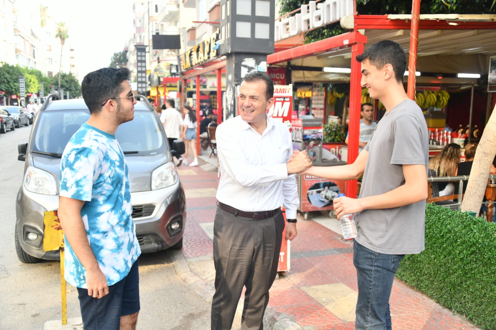 Başkan Özyiğit, Kushimoto Sokağı esnafını ziyaret etti (6)