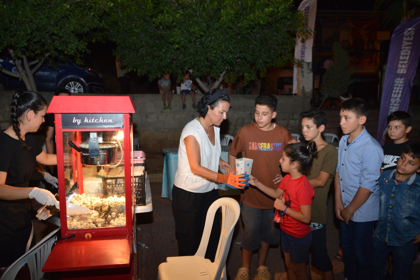 Mersin Yenişehir Belediyesinin açık hava sinema günleri başladı (7)