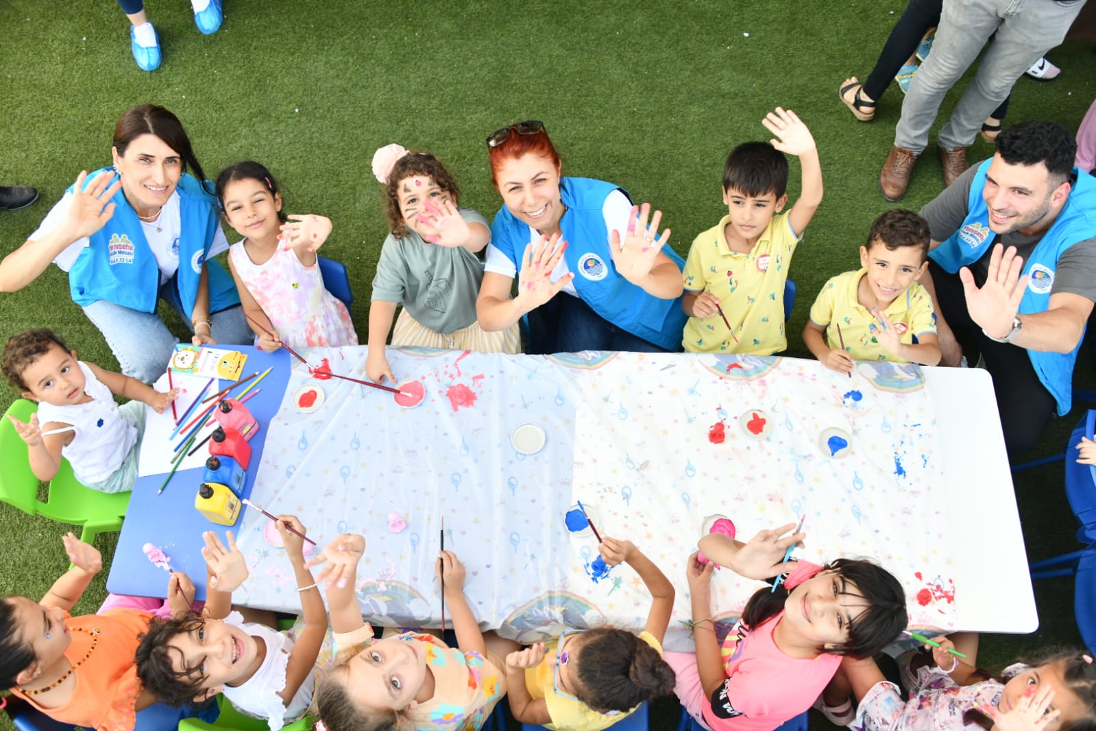 Yenişehir Belediyesi ekipleri Hatay’da çocuklarla buluştu (8)