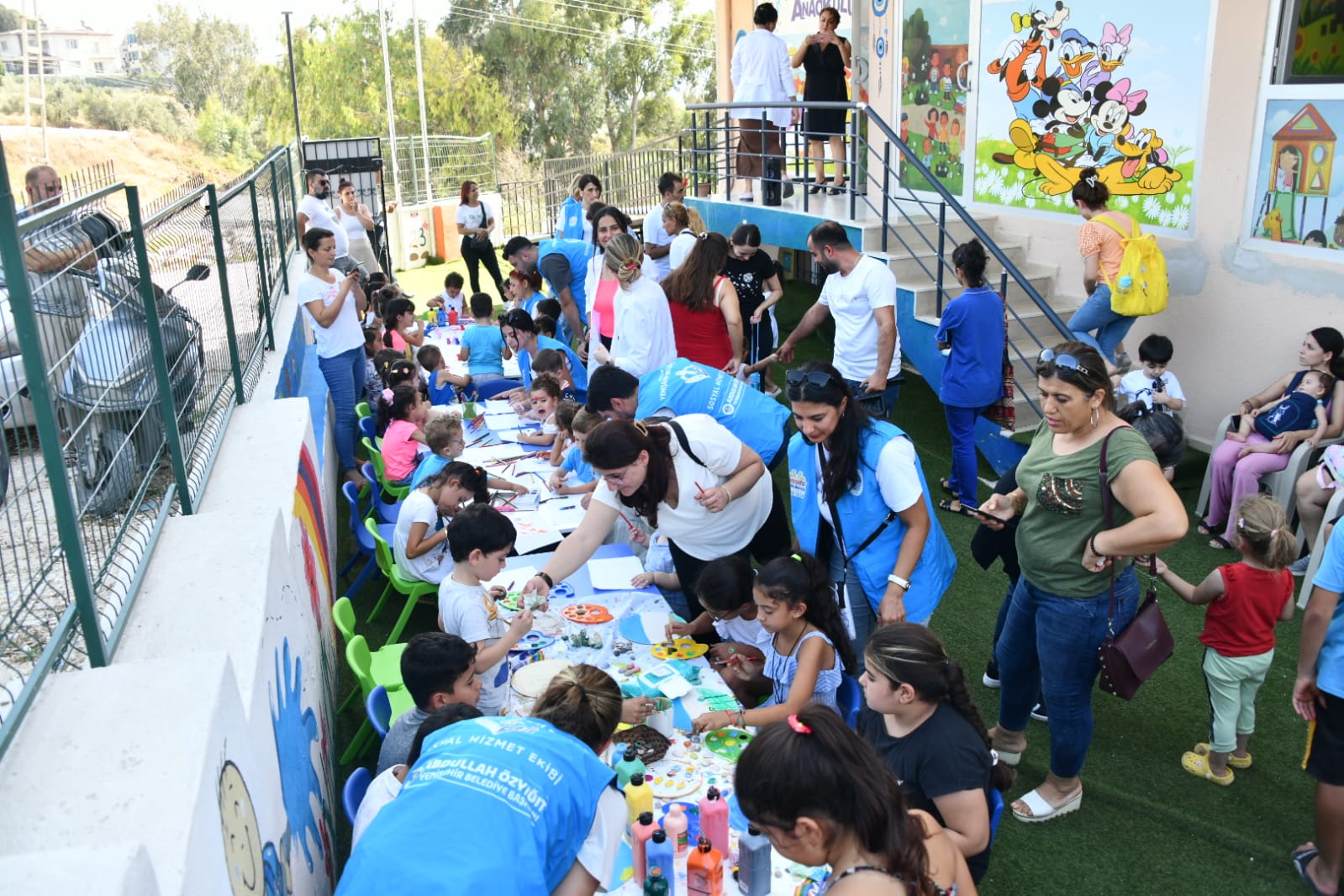 Yenişehir Belediyesi ekipleri Hatay’da çocuklarla buluştu (9)