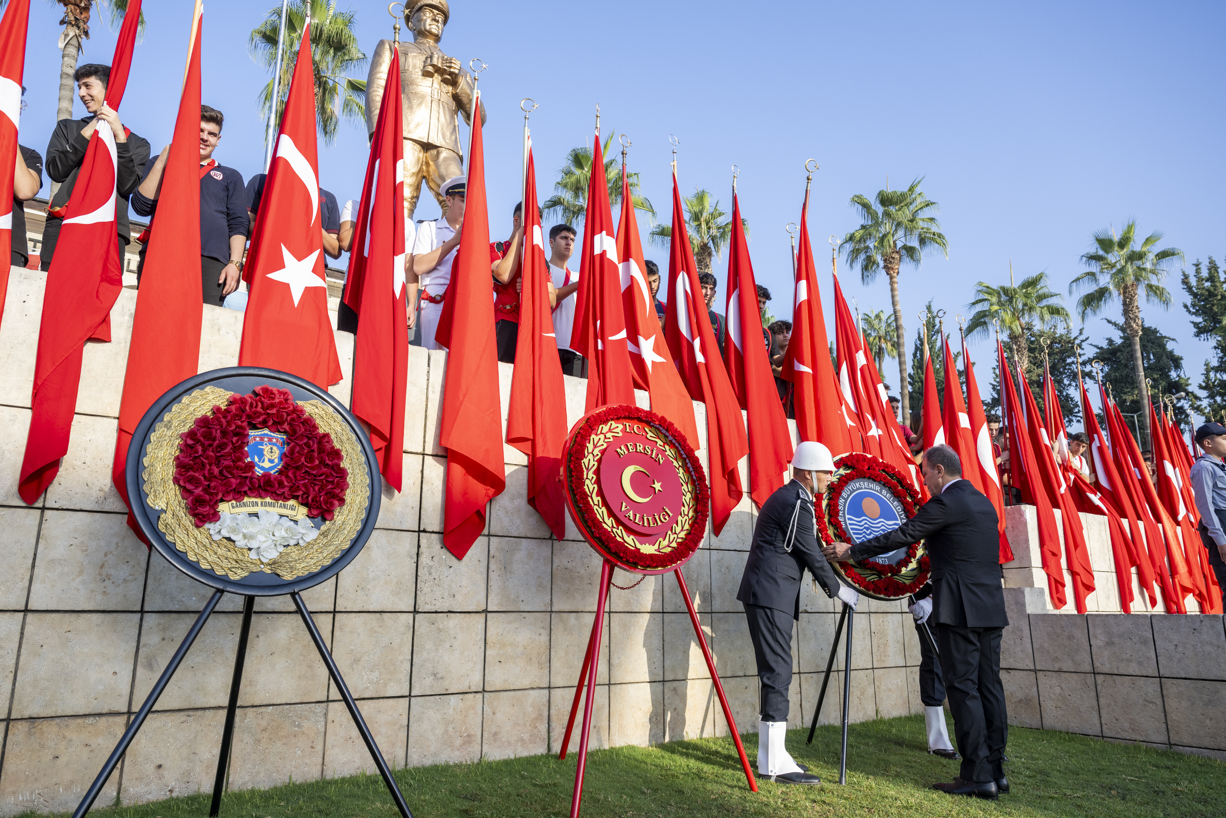 BAŞKAN SEÇER, ATATÜRK’ÜN 85. ÖLÜM YIL DÖNÜMÜ ANMA PROGRAMLARINA KATILDI (8)