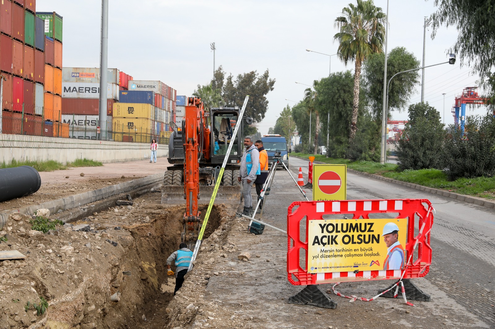 LİMAN YOLU GÜZERGAHI YAPILAN ÇALIŞMA İLE RAHATLAYACAK (5)