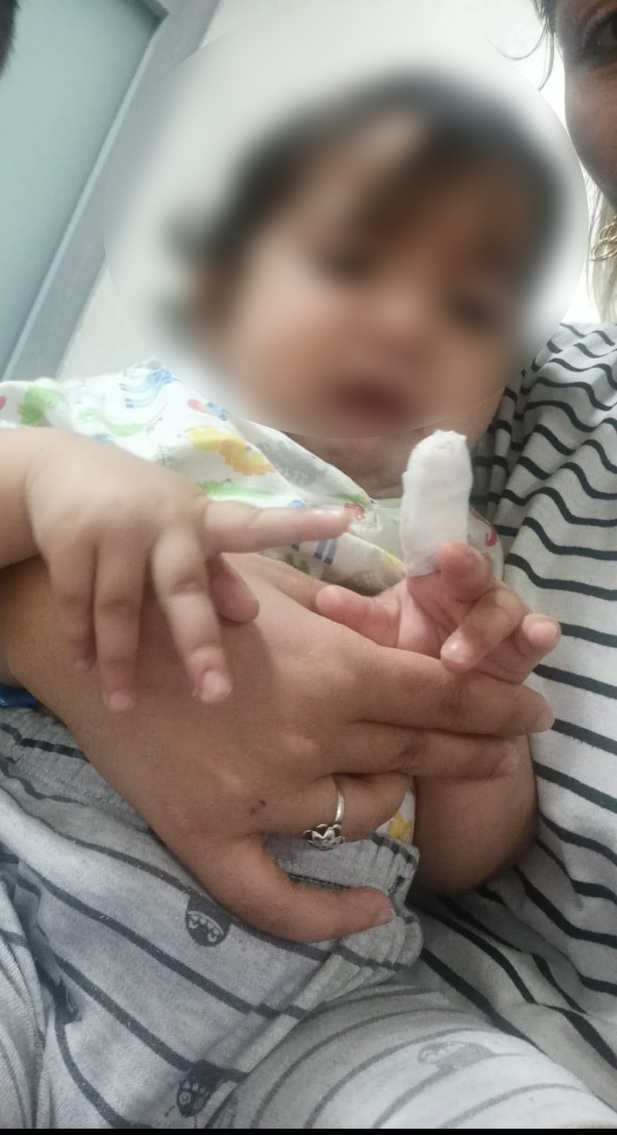 Roza İmrak Parmağına Diyarbakır'da Hastanede Müdahale