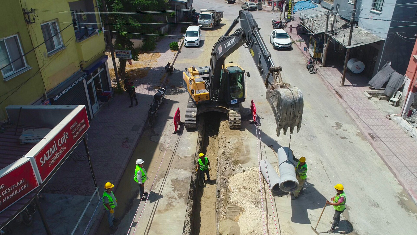 Meski̇ Tüm İlçelerde Altyapi Yatirimlarini Sürdürüyor (3)