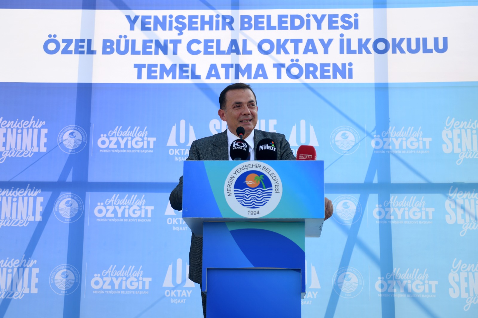 Yenişehir Belediyesi 320 Öğrenci Kapasiteli Ilkokulun Temelini Attı (2)