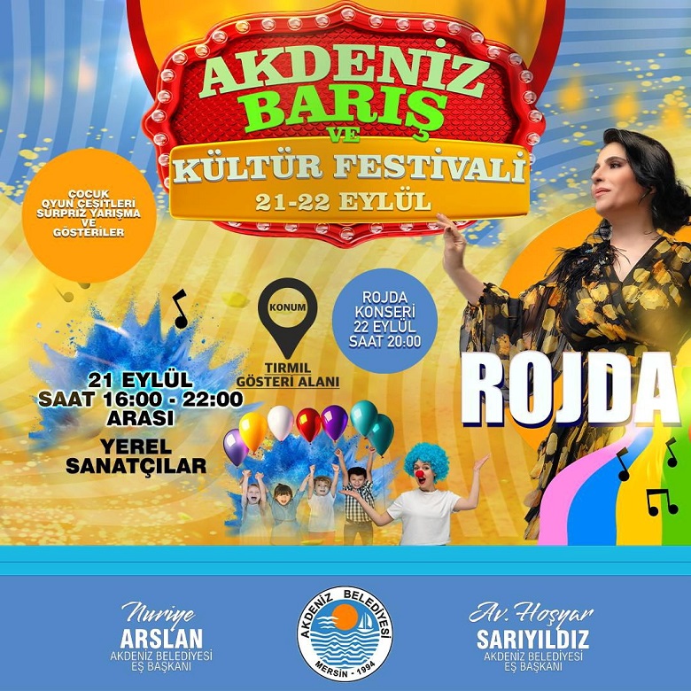 Akdeni̇z Bariş Ve Kültür Festi̇vali̇ Görseli̇