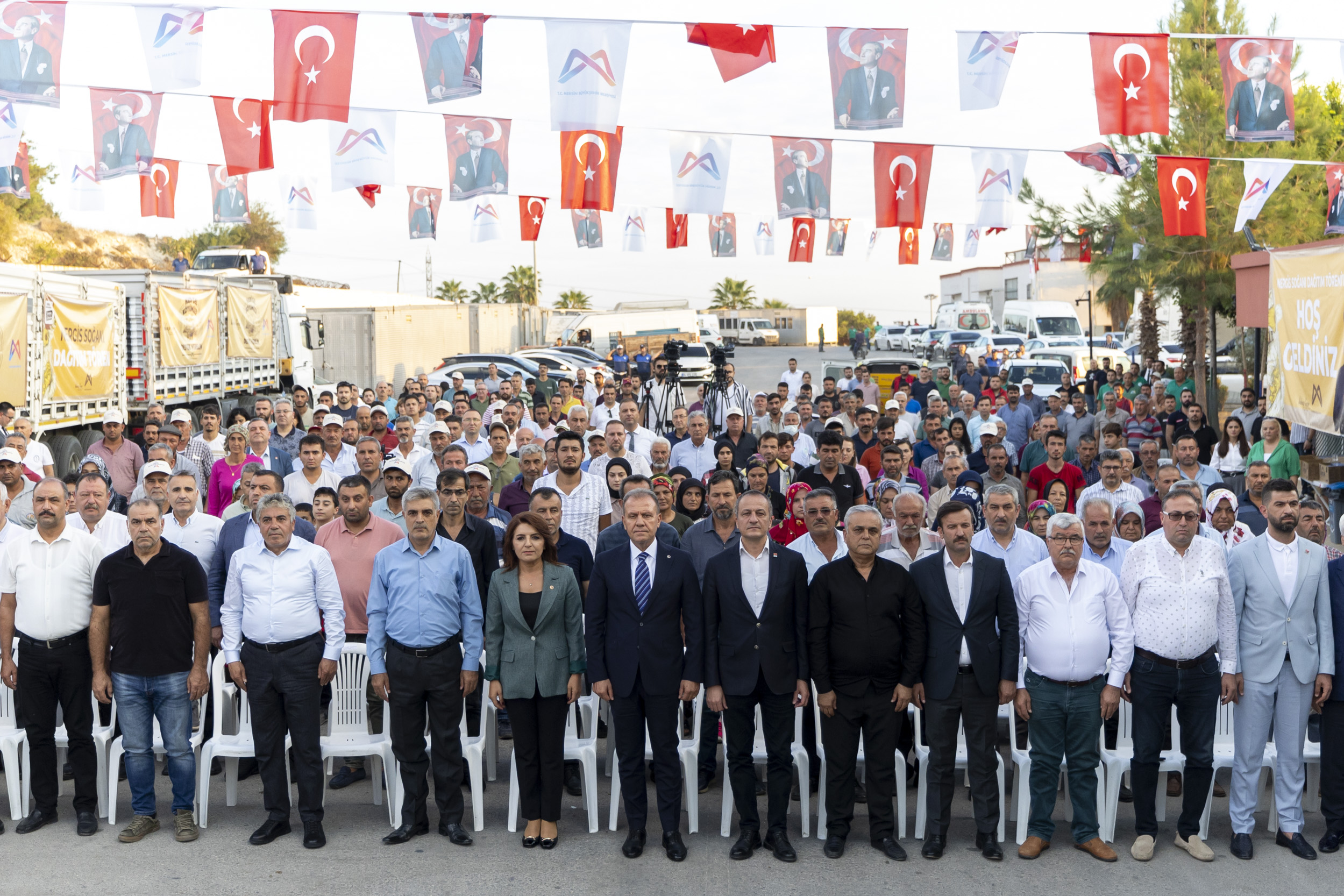 Başkan Seçer, ‘Küçükbaş Hayvan, Yem Ve Nergi̇s Soğani Dağitim Töreni̇’ne Katildi (3)