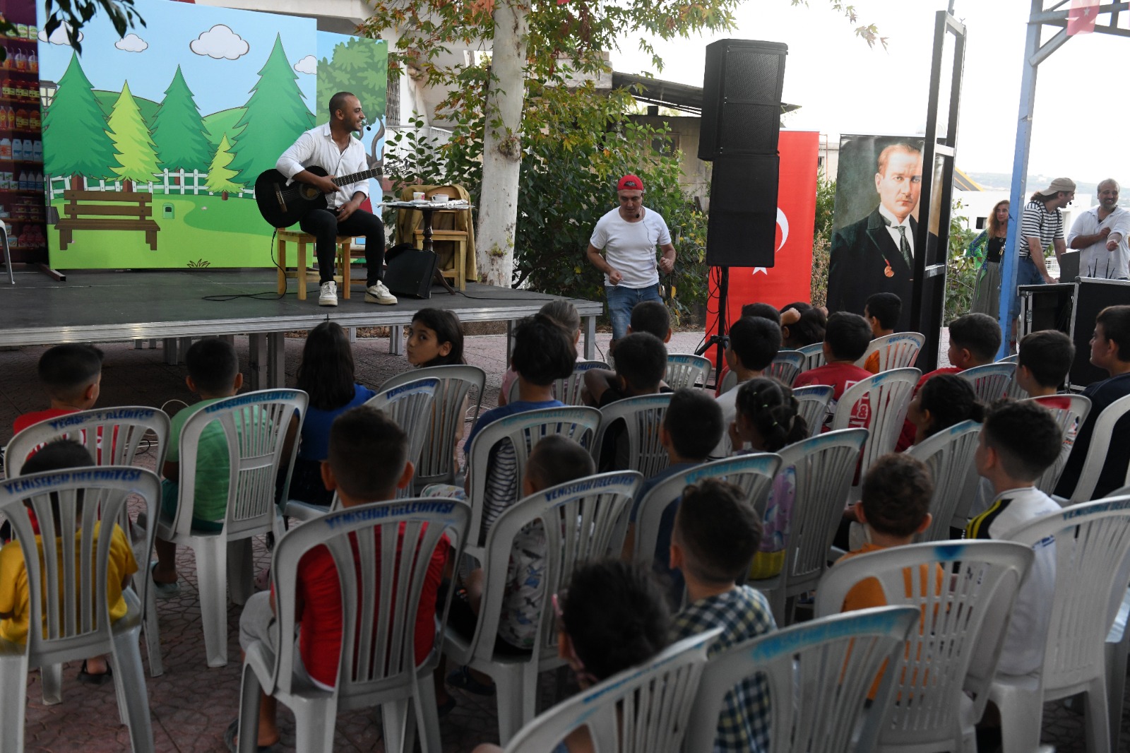 Yenişehir Belediyesi Kırsal Mahallelerdeki Çocukları Sanatla Buluşturuyor (6)