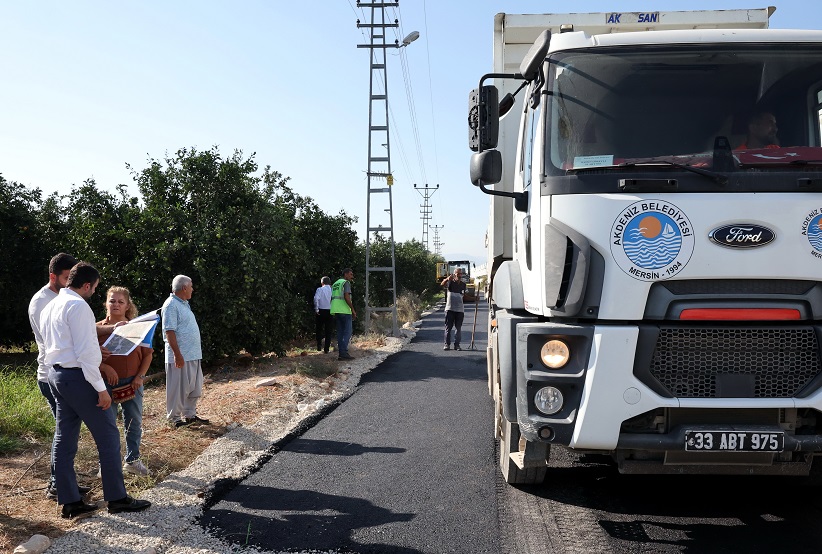 Akdam Mahallesi Asfalt Kaplama Çalışması 2