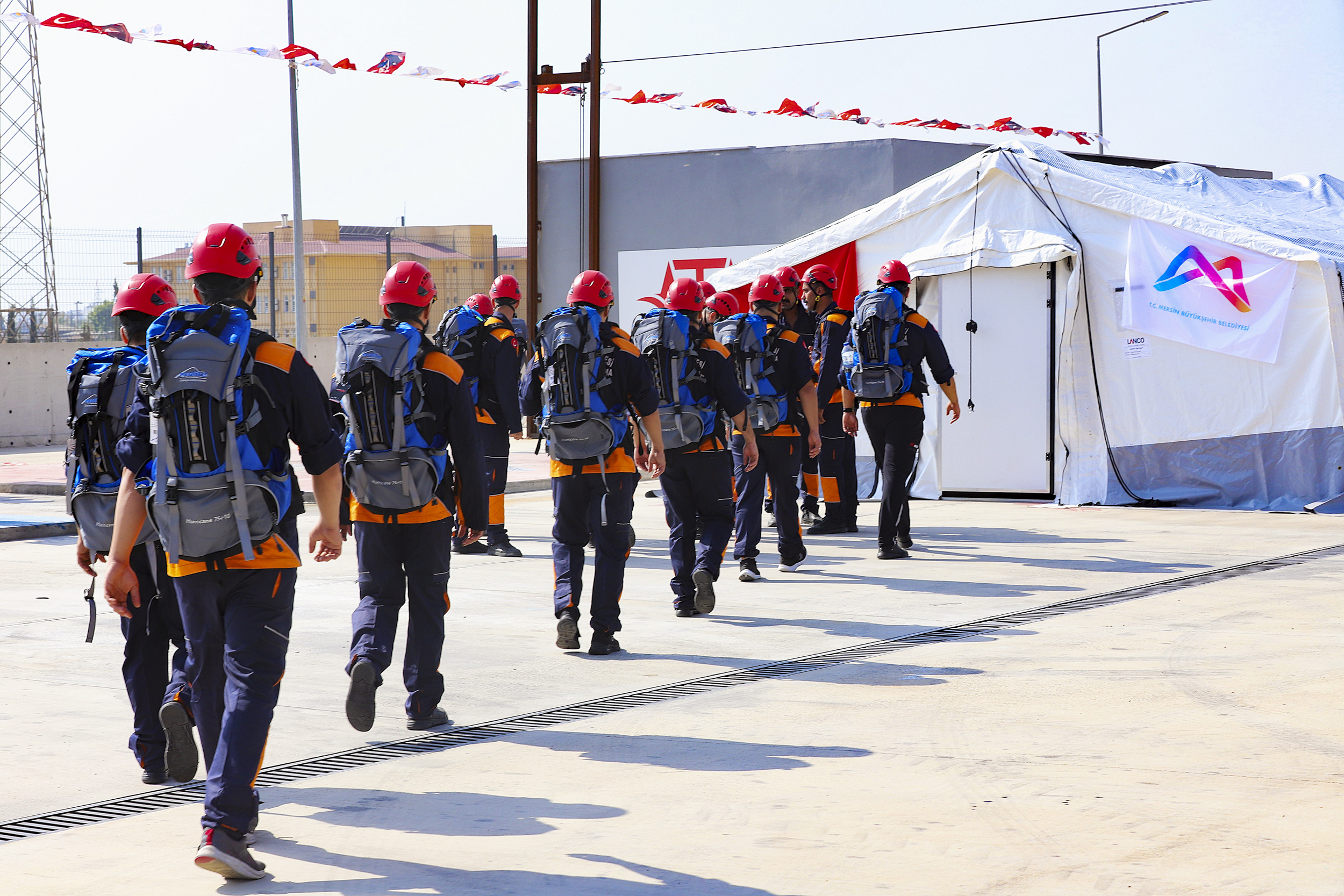 Büyükşehi̇r’den Her Detayi Düşünülmüş Deprem Tatbi̇kati (8)