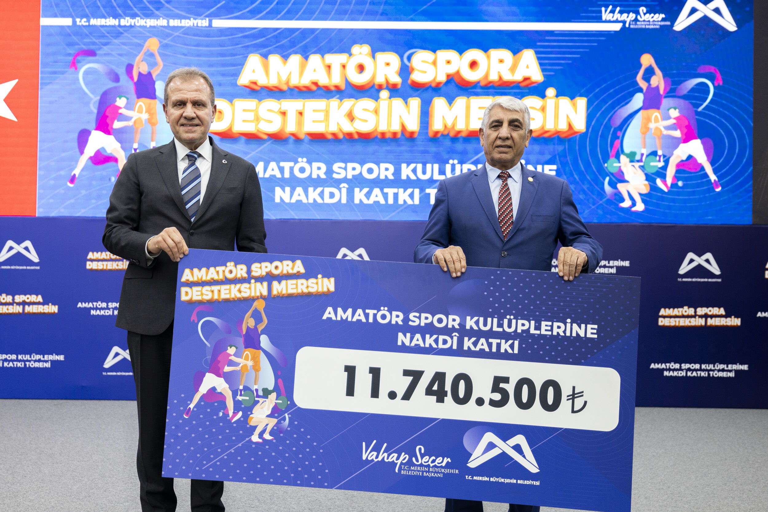 Mersi̇n Büyükşehi̇r’den Amatör Spor Kulüpleri̇ne Destek (1)