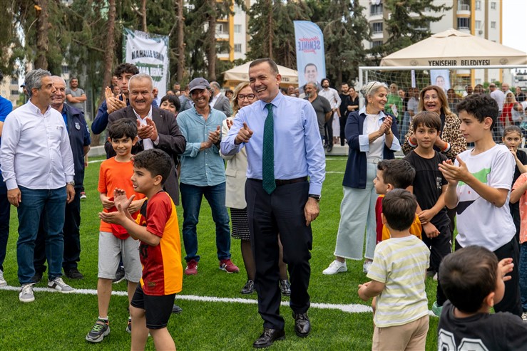 Başkan Özyiğit, Çocukların Hala Saha Talebini Geri Çevirmedi (7)
