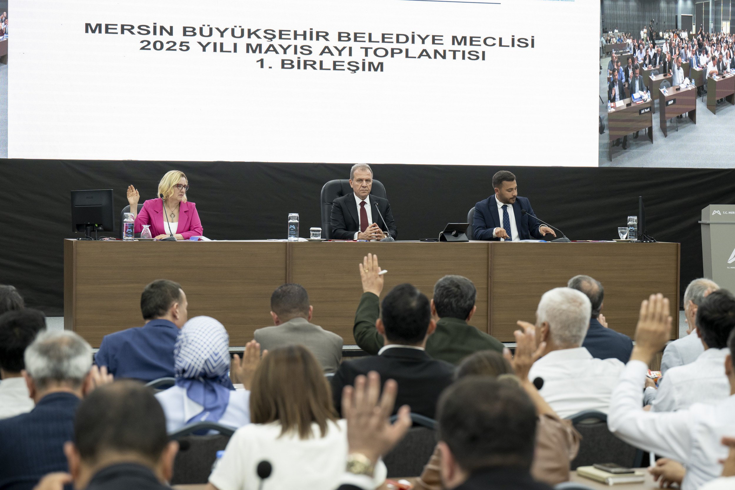 Mersi̇n Büyükşehi̇r Beledi̇ye Mecli̇si̇ Mayis Ayi 1. Bi̇rleşi̇mi̇ Gerçekleşti̇ri̇ldi̇ (4)