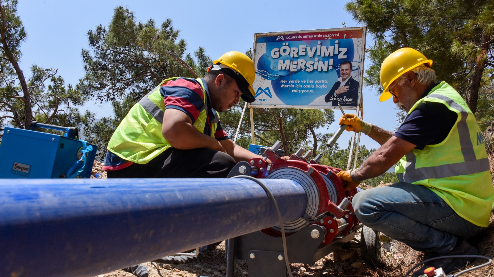 Meski̇, Si̇li̇fke’de İçme Suyu İyi̇leşti̇rme Çalişmalarina Devam Edi̇yor (3)