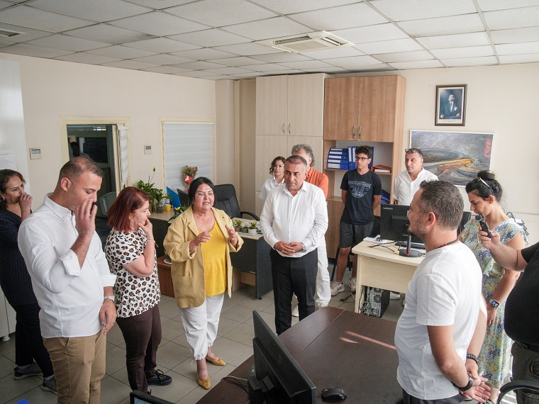 Başkan Veki̇li̇ Akkan'dan Bi̇ri̇m Zi̇yaretleri̇ 1