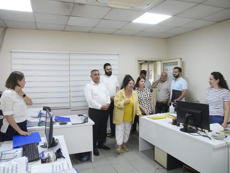 Başkan Veki̇li̇ Akkan'dan Bi̇ri̇m Zi̇yaretleri̇ 5