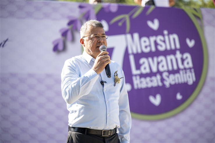 Başkan Seçer Ve Meral Seçer, ‘7. Lavanta Hasat Şenli̇ği̇’ne Katildi (16)