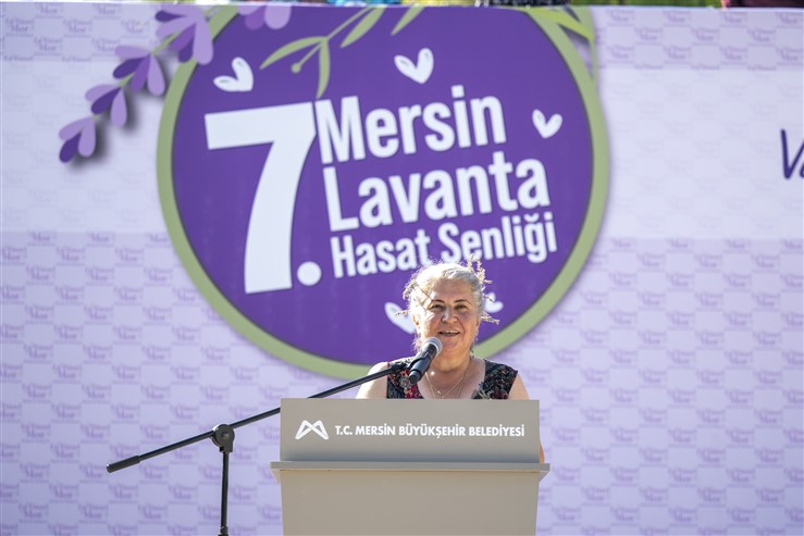 Başkan Seçer Ve Meral Seçer, ‘7. Lavanta Hasat Şenli̇ği̇’ne Katildi (17)