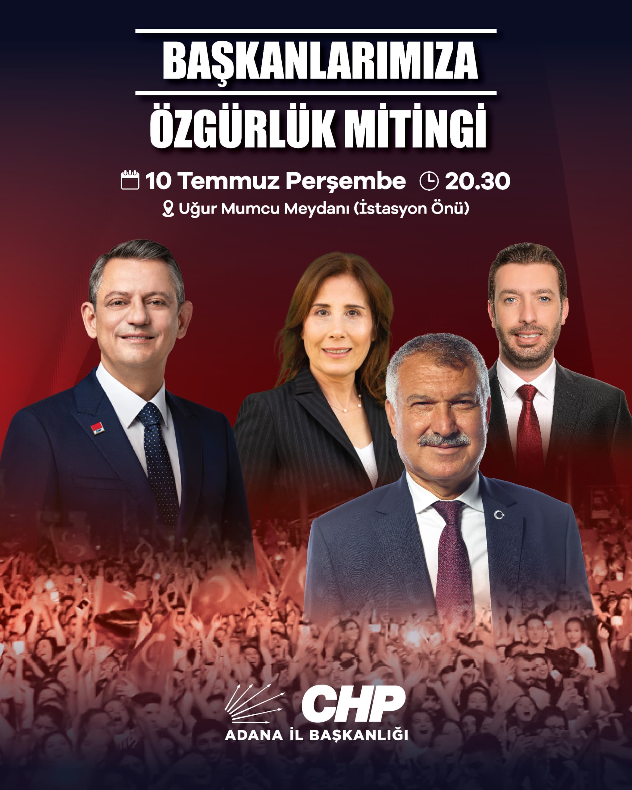 Özgür Özel'in Katılımıyla Miting (1)