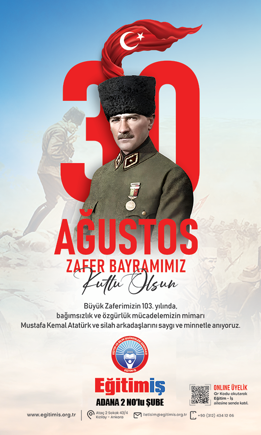 30 Agustos 31X52Cm2 Nolu