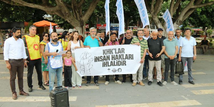 Adanada Khklilerden Bu Zulmu Durdurun Cagrisi