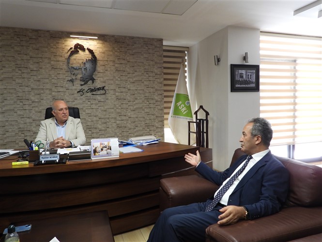 Dai̇mfed’ten Aski̇ Genel Müdürü Mansur Aladağ’a Ziyaret (2)