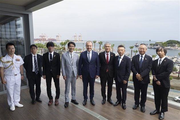 Japonya Wakayama Vali̇si̇ Ve Kushimoto Beledi̇ye Başkani’ndan Başkan Seçer’e Zi̇yaret (1)