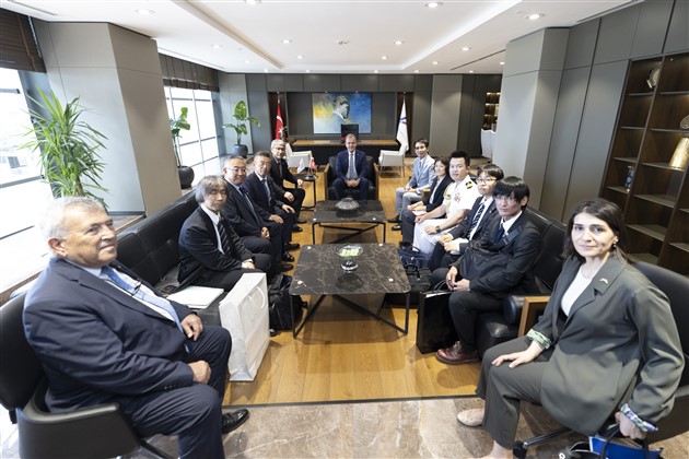 Japonya Wakayama Vali̇si̇ Ve Kushimoto Beledi̇ye Başkani’ndan Başkan Seçer’e Zi̇yaret (2)