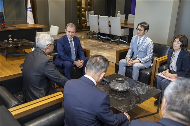 Japonya Wakayama Vali̇si̇ Ve Kushimoto Beledi̇ye Başkani’ndan Başkan Seçer’e Zi̇yaret (3)
