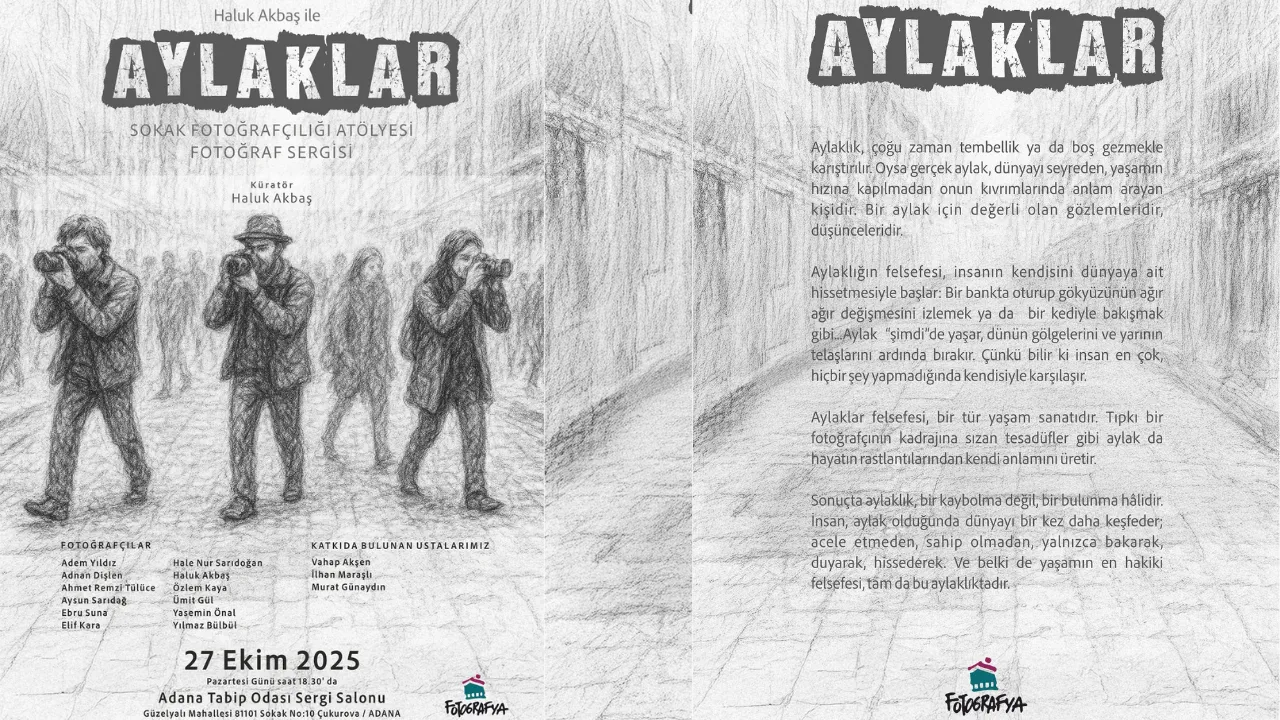 Aylaklar Fotograf Sergisi 27 Ekimde Adanada 2