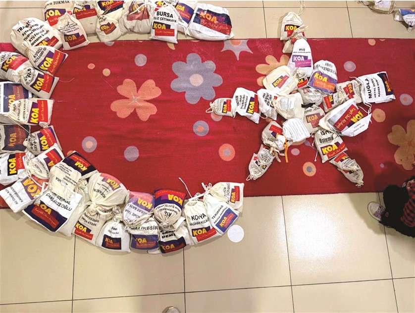 81 İl'den Getirilen Topraklar