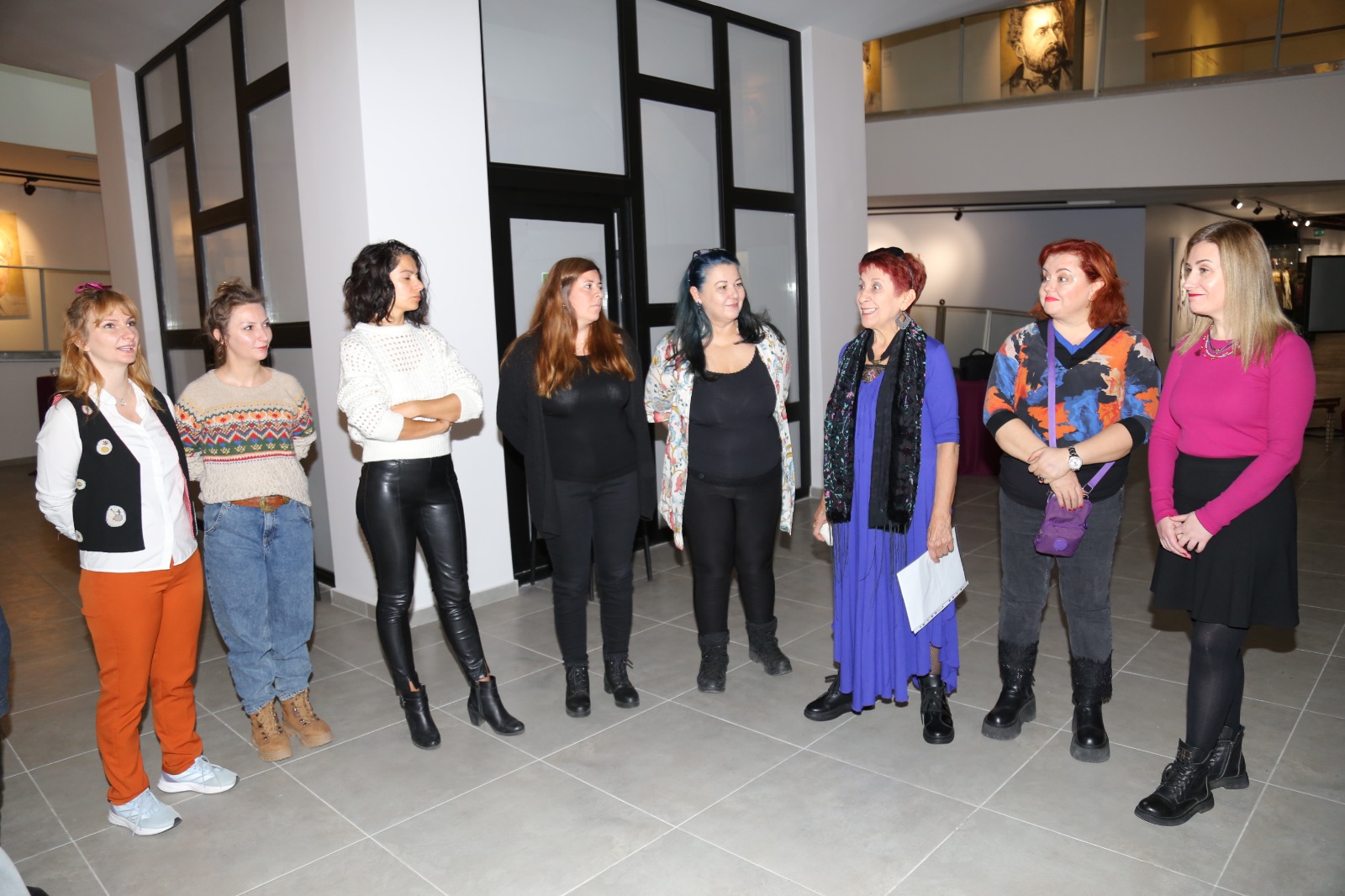 “Cumhuri̇yet Kadini Ve Gi̇ysi̇lerle Anilar” Büyük İlgi̇ Gördü (3)