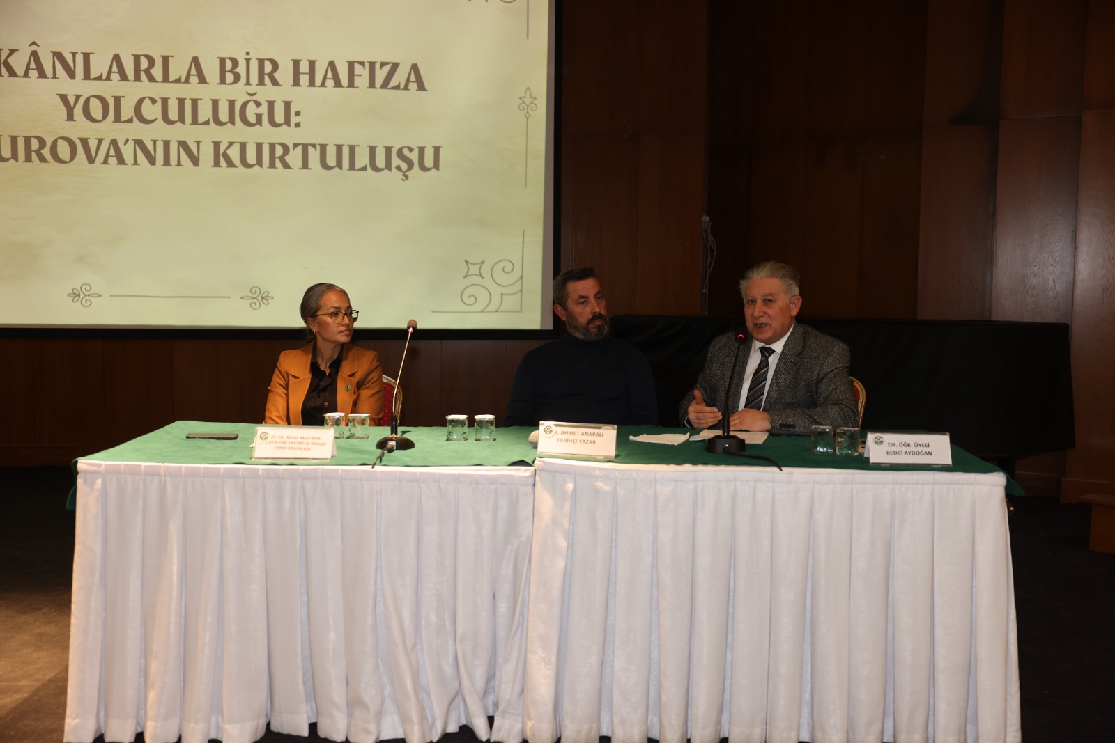 Çukurova Üniversitesi Kurtuluşun 104 Yılında Tarih, Direniş Ve Ulusal Mücadele Paneline Ev Sahipliği Yaptı (1)