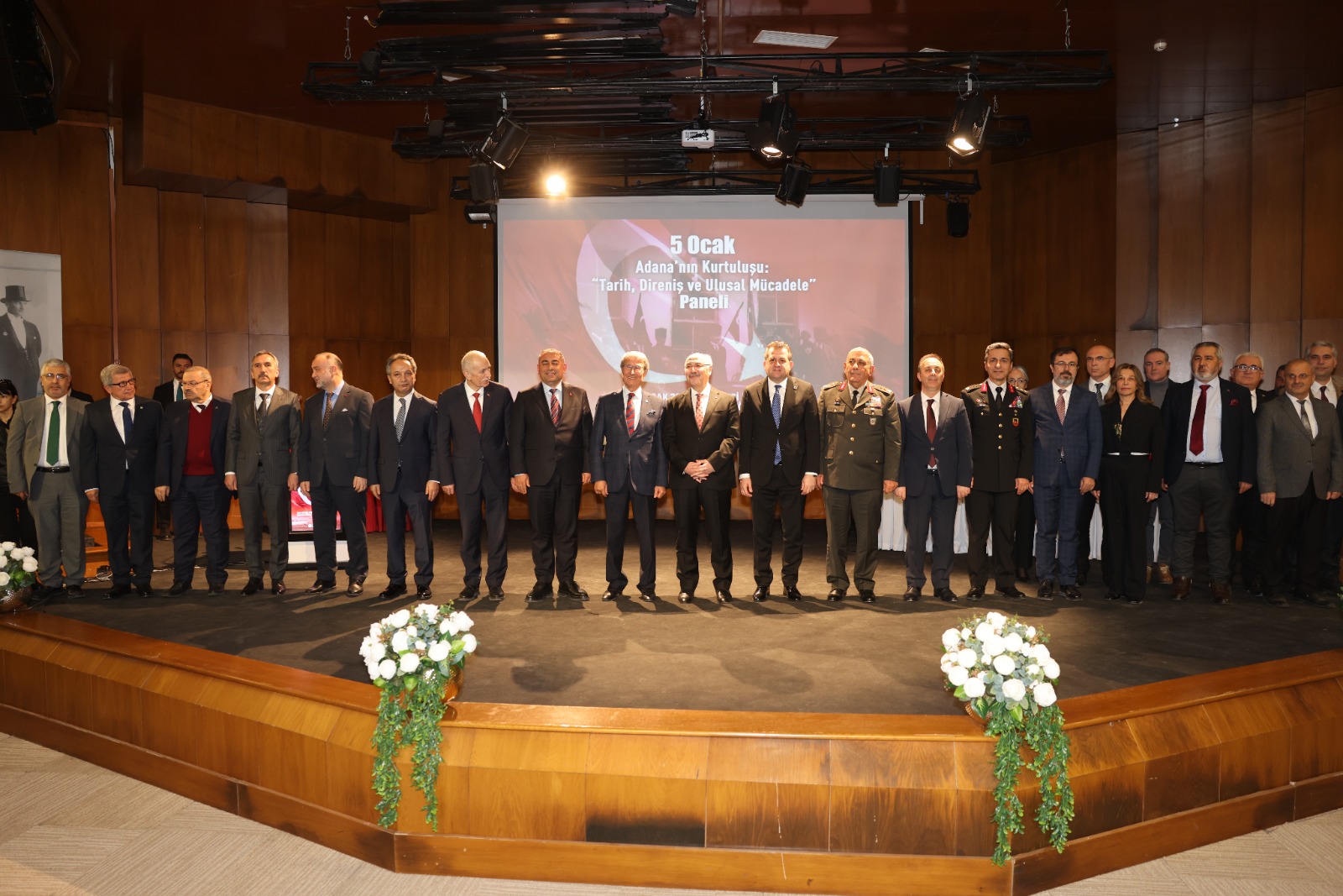 Çukurova Üniversitesi Kurtuluşun 104 Yılında Tarih, Direniş Ve Ulusal Mücadele Paneline Ev Sahipliği Yaptı (13)