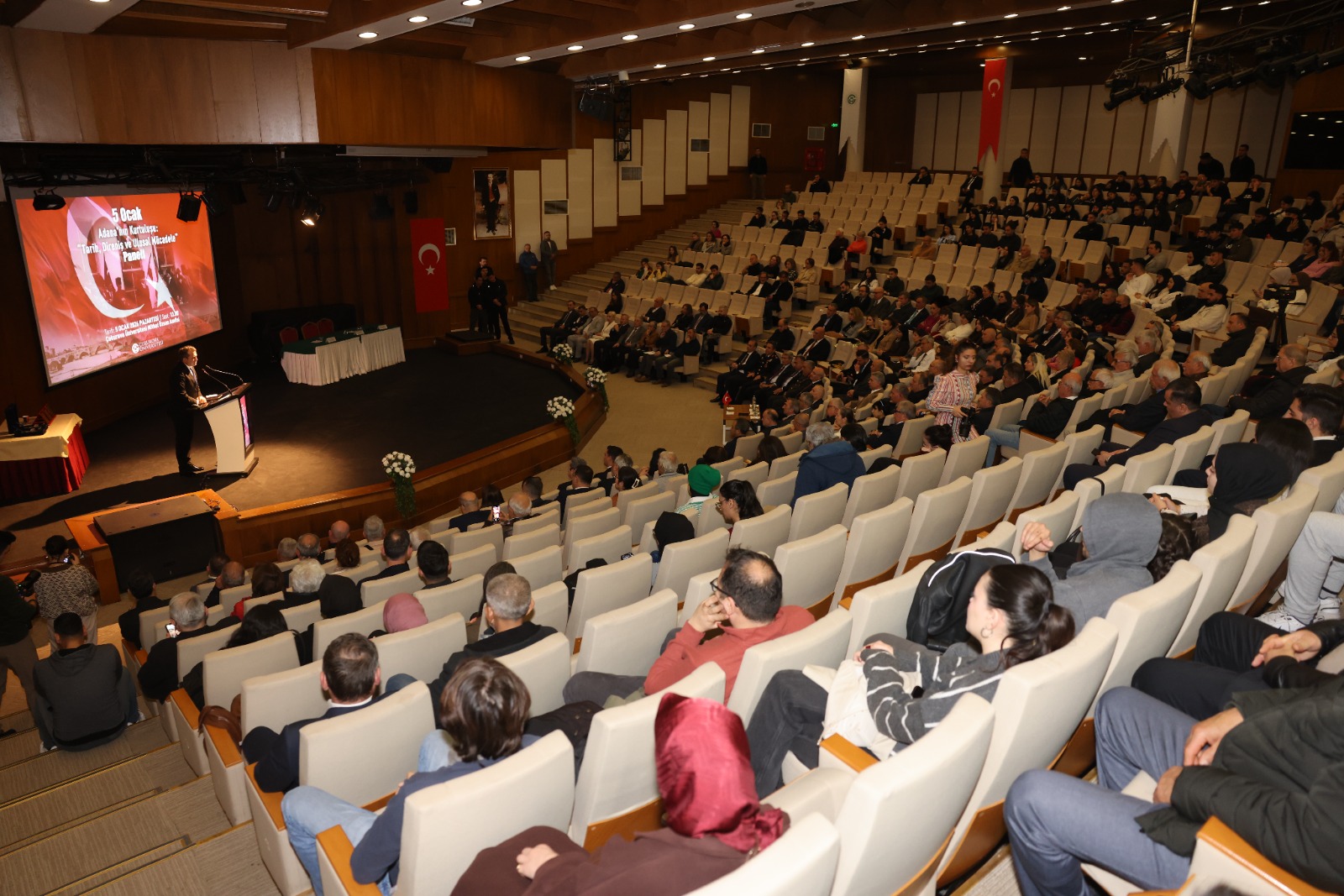 Çukurova Üniversitesi Kurtuluşun 104 Yılında Tarih, Direniş Ve Ulusal Mücadele Paneline Ev Sahipliği Yaptı (7)