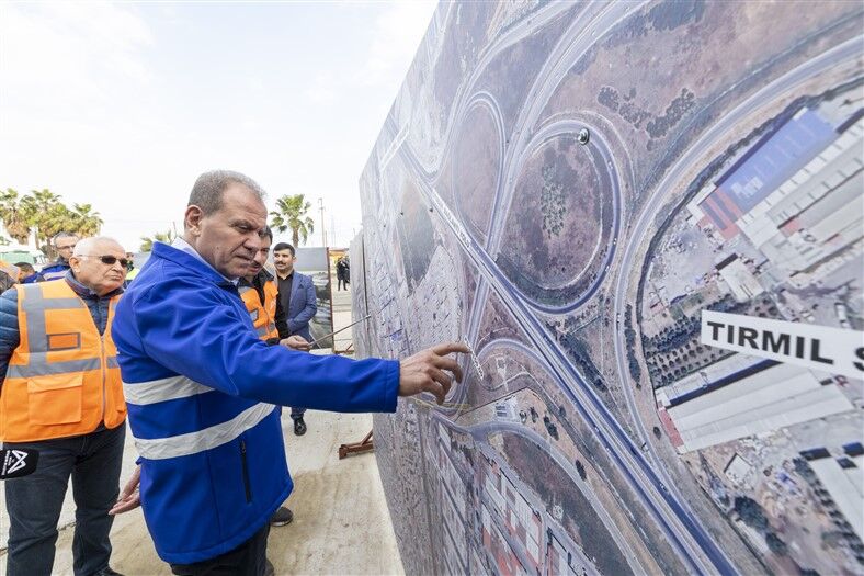 Başkan Seçer, Hal Katli Kavşaği İnşaatinda İncelemelerde Bulundu (2)