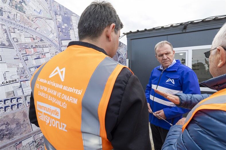 Başkan Seçer, Hal Katli Kavşaği İnşaatinda İncelemelerde Bulundu (3)