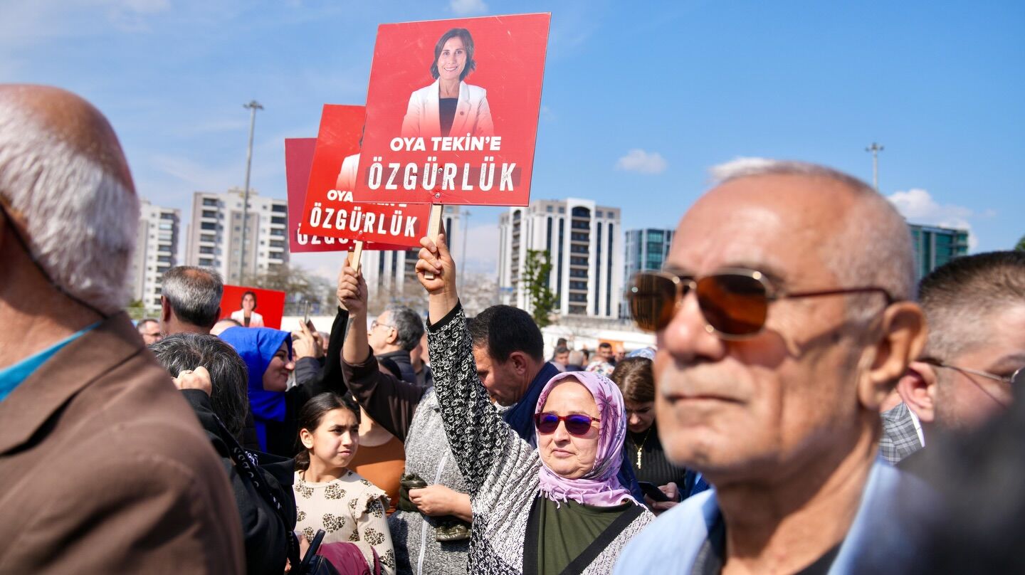 Başkan Teki̇n'e Destek Toplantisi 2