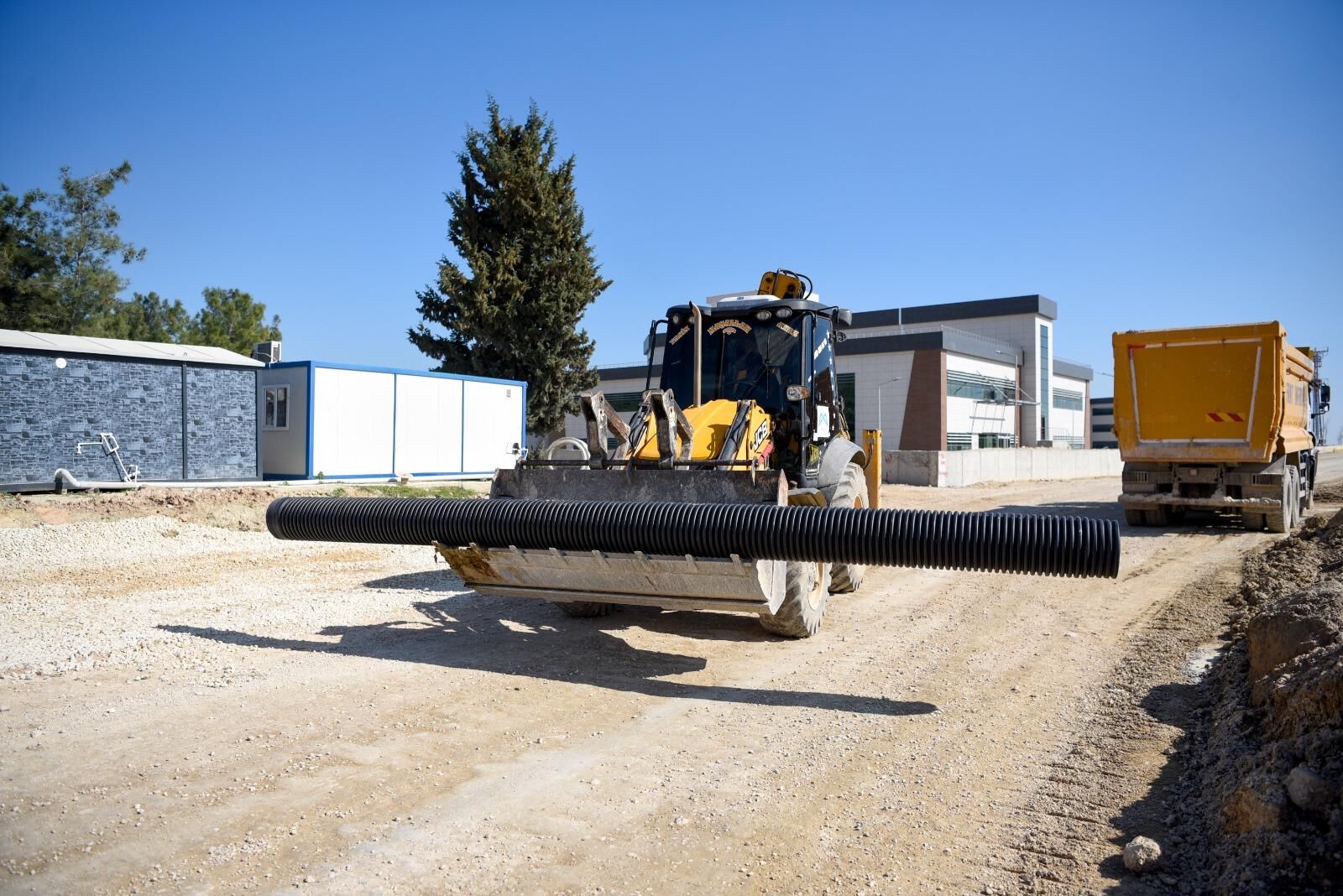 Meski̇, Mezi̇tli̇ Devlet Hastanesi̇ Atik Su Altyapisi Çalişmalarini Sürdürüyor (2)