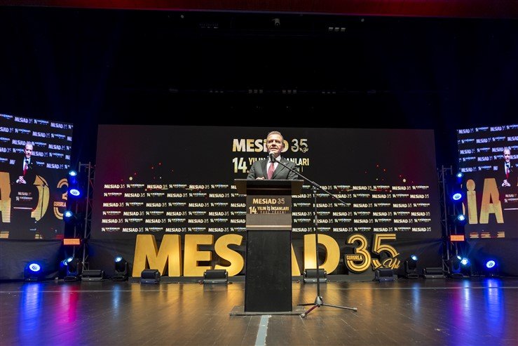 Başkan Seçer, ‘Mesi̇ad 14. Yilin İş İnsanlari Ödül Ve Üye Kabul Töreni̇’ne Katildi (3)