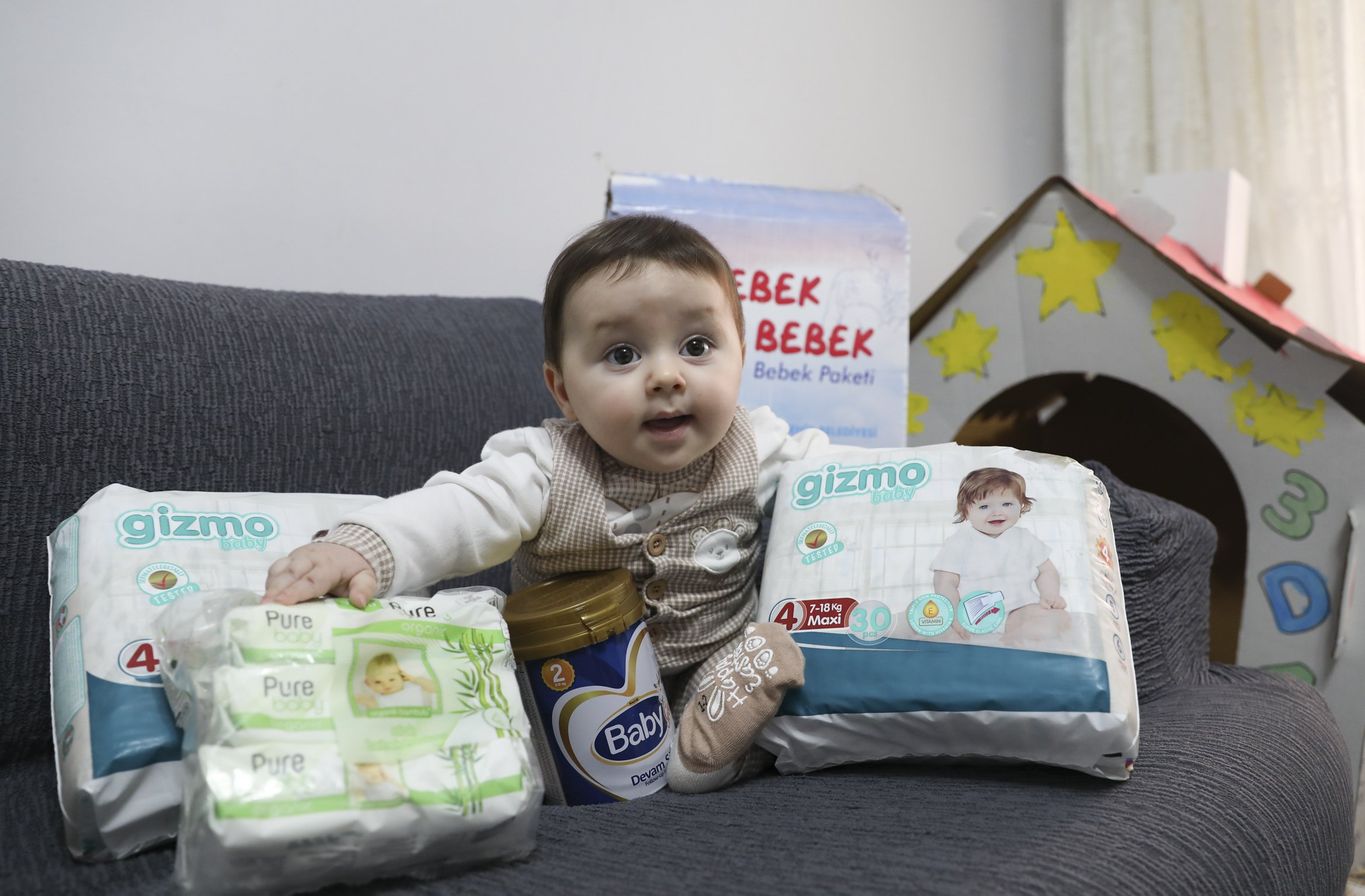 Bebekleri̇n Temel İhti̇yaçlari Mersi̇n Büyükşehi̇r Beledi̇yesi̇’nden (1)