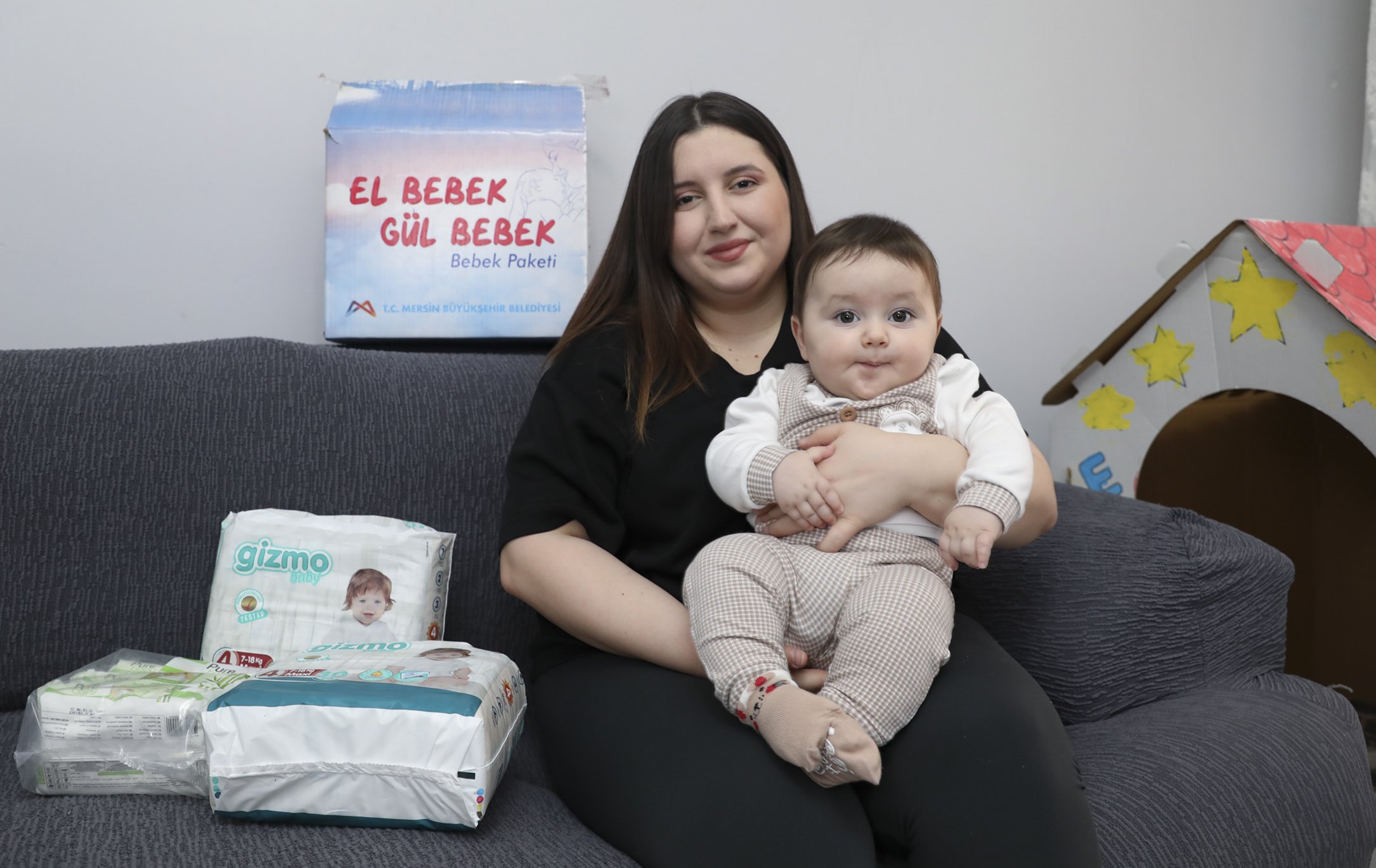 Bebekleri̇n Temel İhti̇yaçlari Mersi̇n Büyükşehi̇r Beledi̇yesi̇’nden (2)