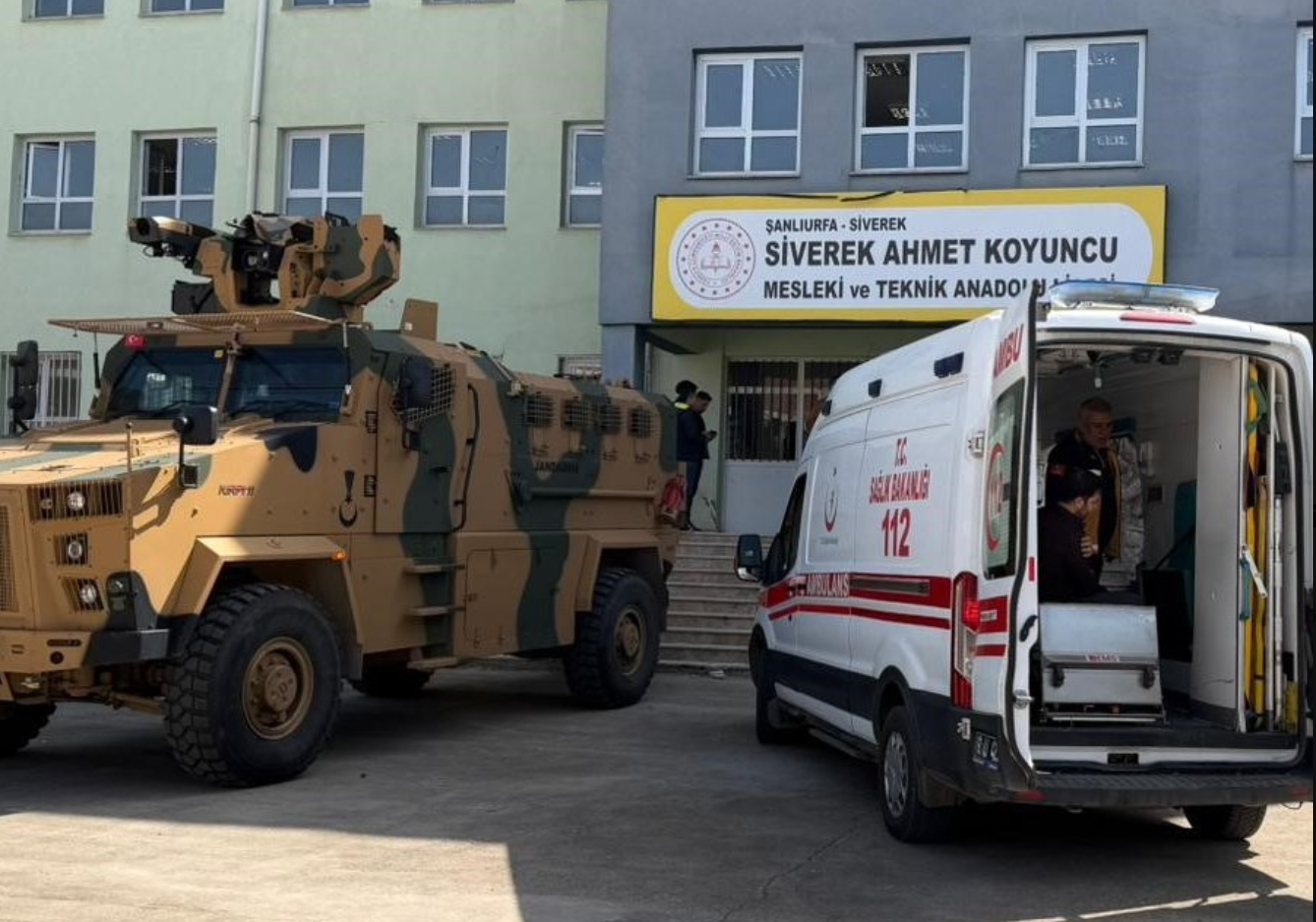 Siverek’te okul kana bulandı, 16 yaralı, bir öğretmenin durumu ağır