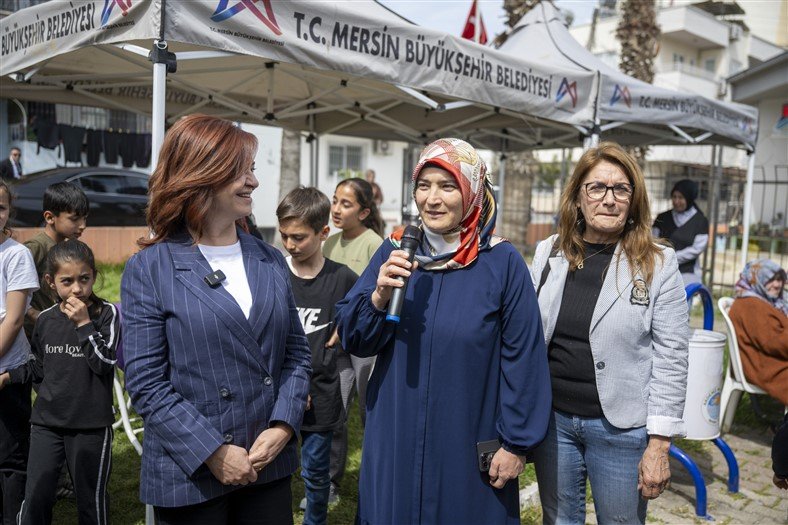 Mersi̇n Büyükşehi̇r’i̇n ‘Evi̇mi̇z Atölye’ Projesi̇ İle Kadinlar Sosyalleşi̇yor, Üreti̇yor Ve Kazaniyor (2)