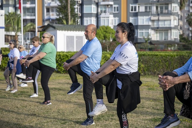 Mersi̇n Büyükşehi̇r’i̇n Sabah Sporuna Yoğun İlgi̇.. (3)