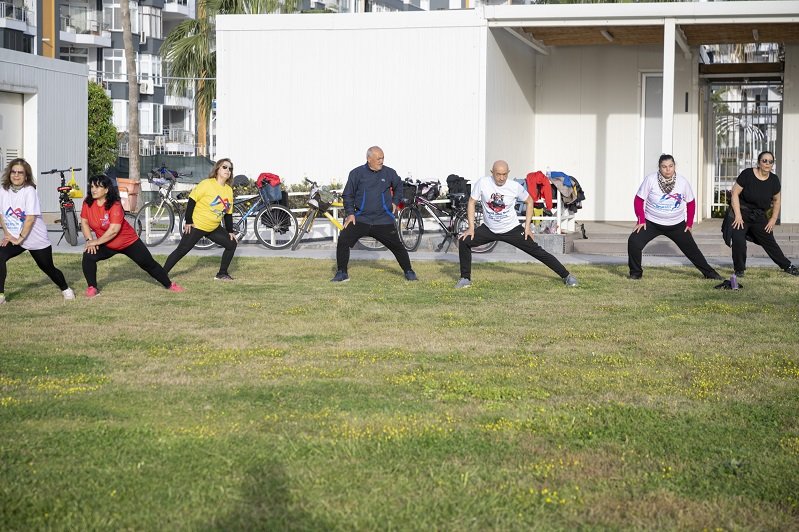 Mersi̇n Büyükşehi̇r’i̇n Sabah Sporuna Yoğun İlgi̇.. (4)