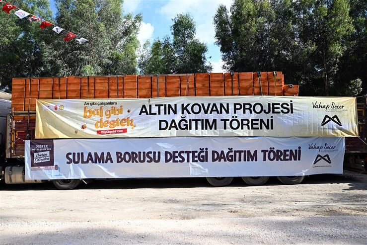 Büyükşehi̇r’i̇n Altin Kovan Projesi̇ Kirsalda Üreti̇me Güç Katiyor (1)