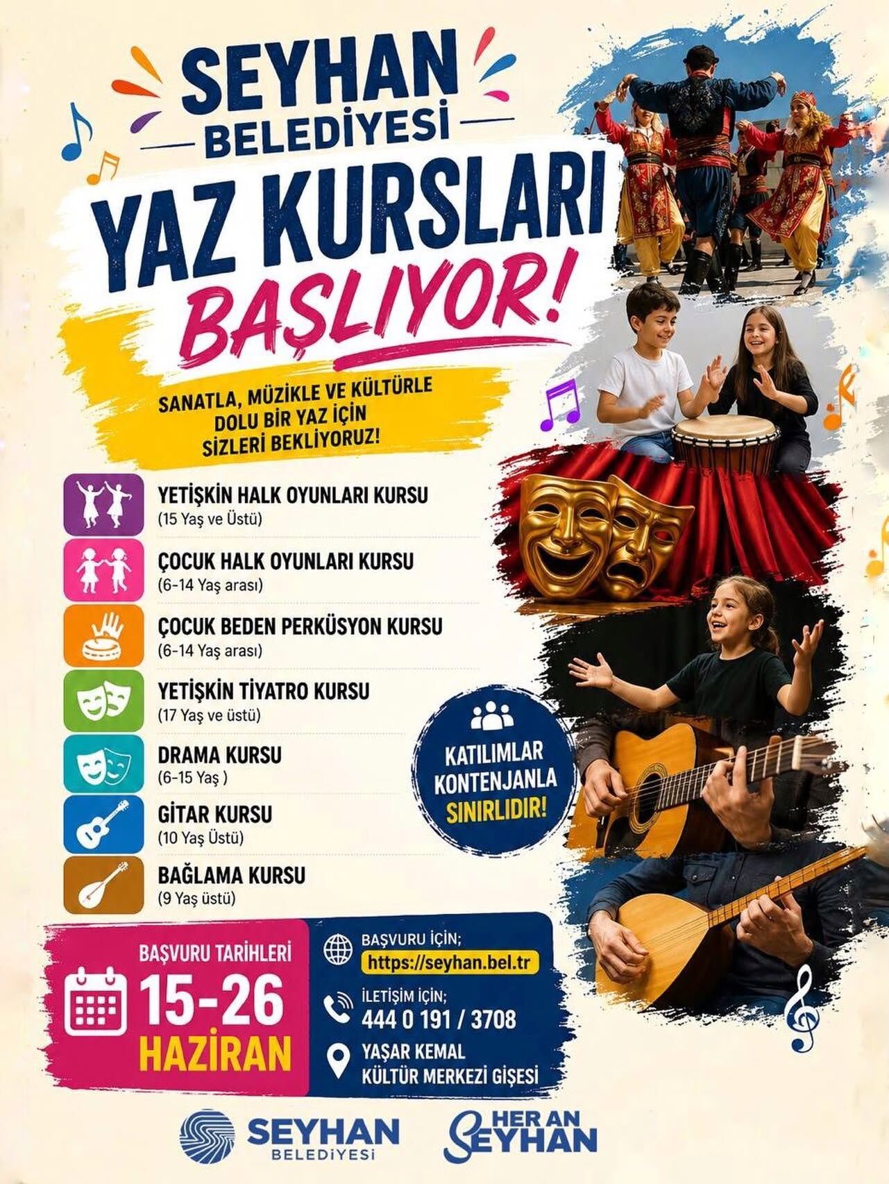 Seyhan’da Sanatla, Müzi̇kle Ve Kültürle Dolu Bi̇r Yaz Başliyor 2