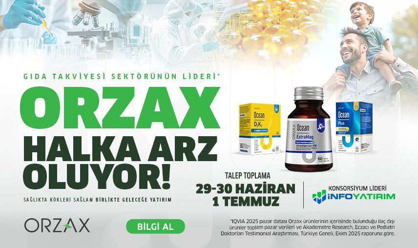 Orzax Halka Arz Oluyor. Orzax, 29-30 Haziran – 1 Temmuz tarihlerinde 3 gün süre ile talep toplayacak